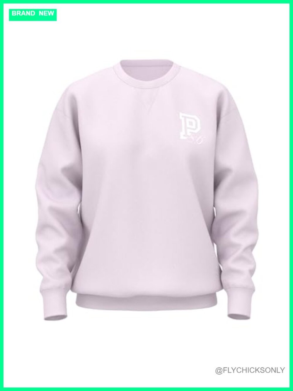 Oversized Crewneck Fleece Pullover Sweatshirt Long Sleeve Comfy